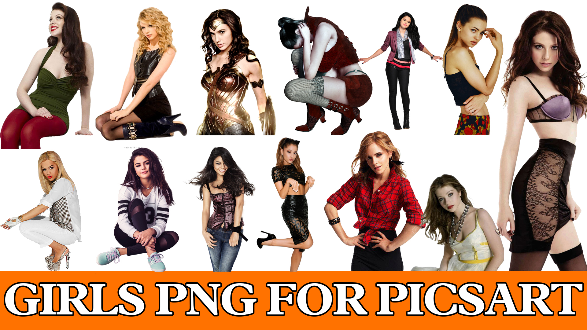 Girls Png For Picsart