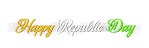 Republic Day Png text 2018