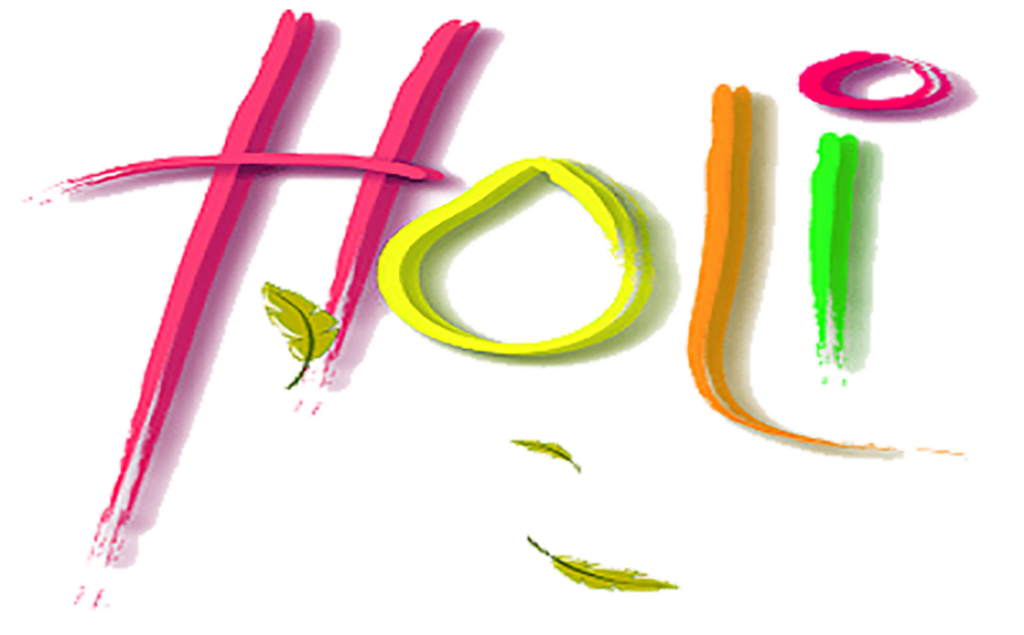 Happy Holi Text Png