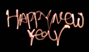 Happy New Year 2019 text png