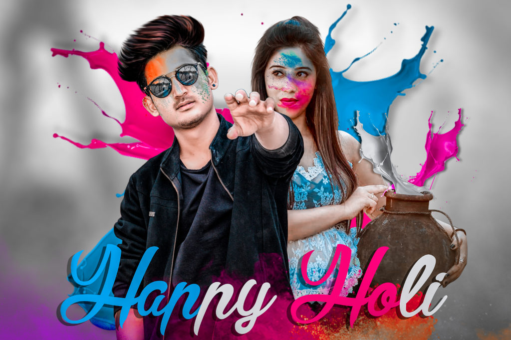 holi editing 2020